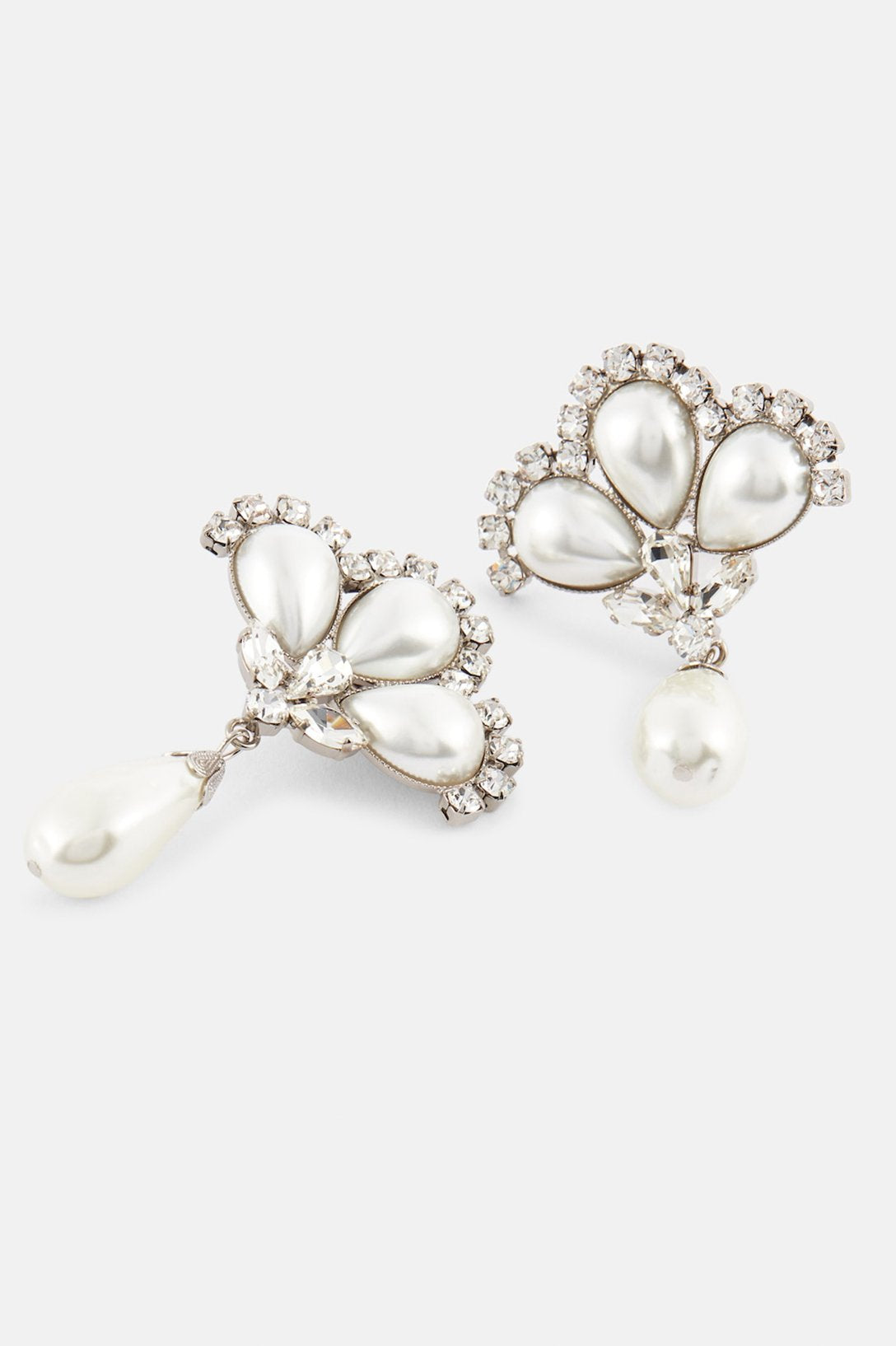 Elegante Statement Ohrringe mit Kristall