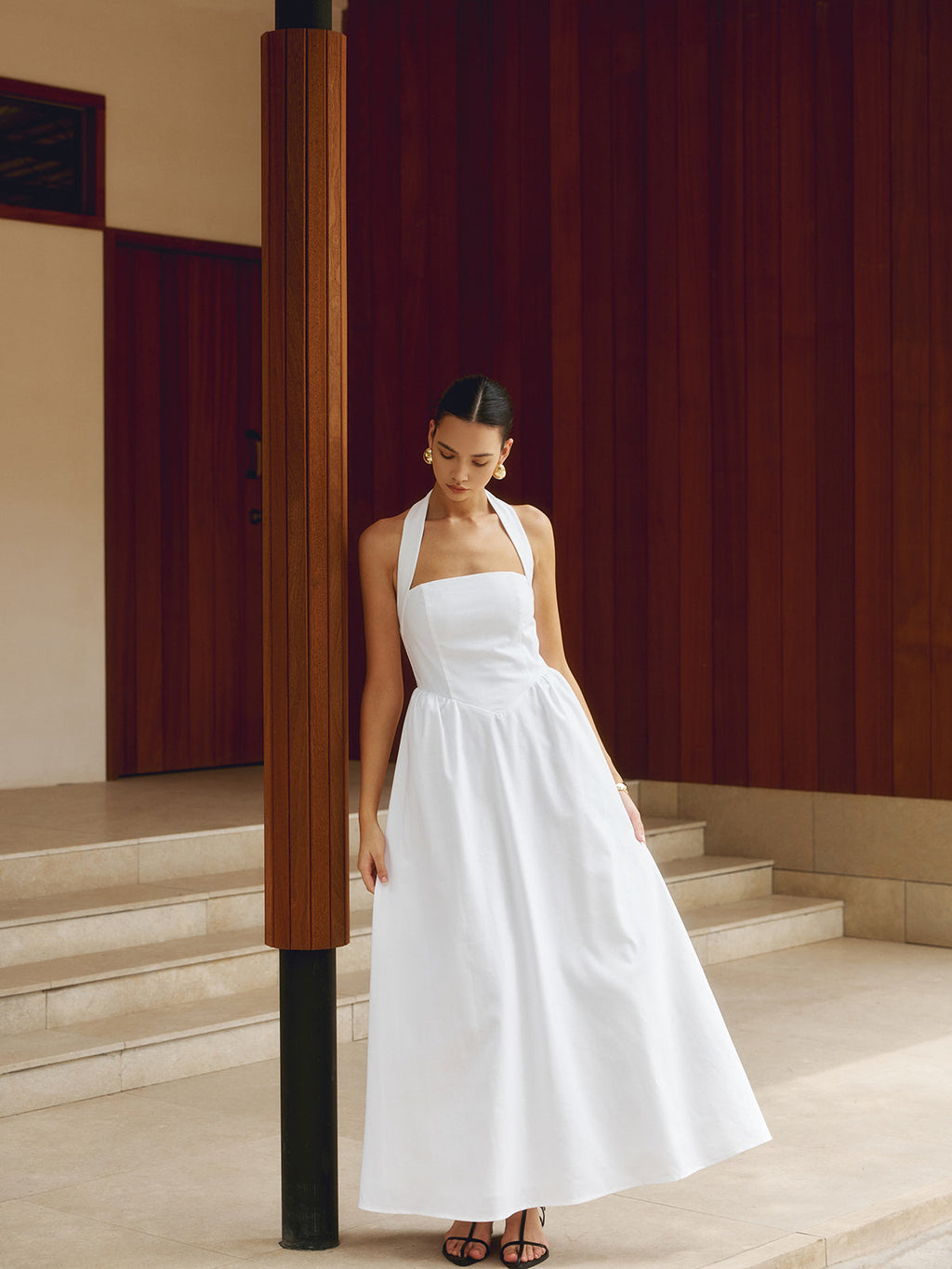 Elegantes Kleid mit A-Linien-Schnitt