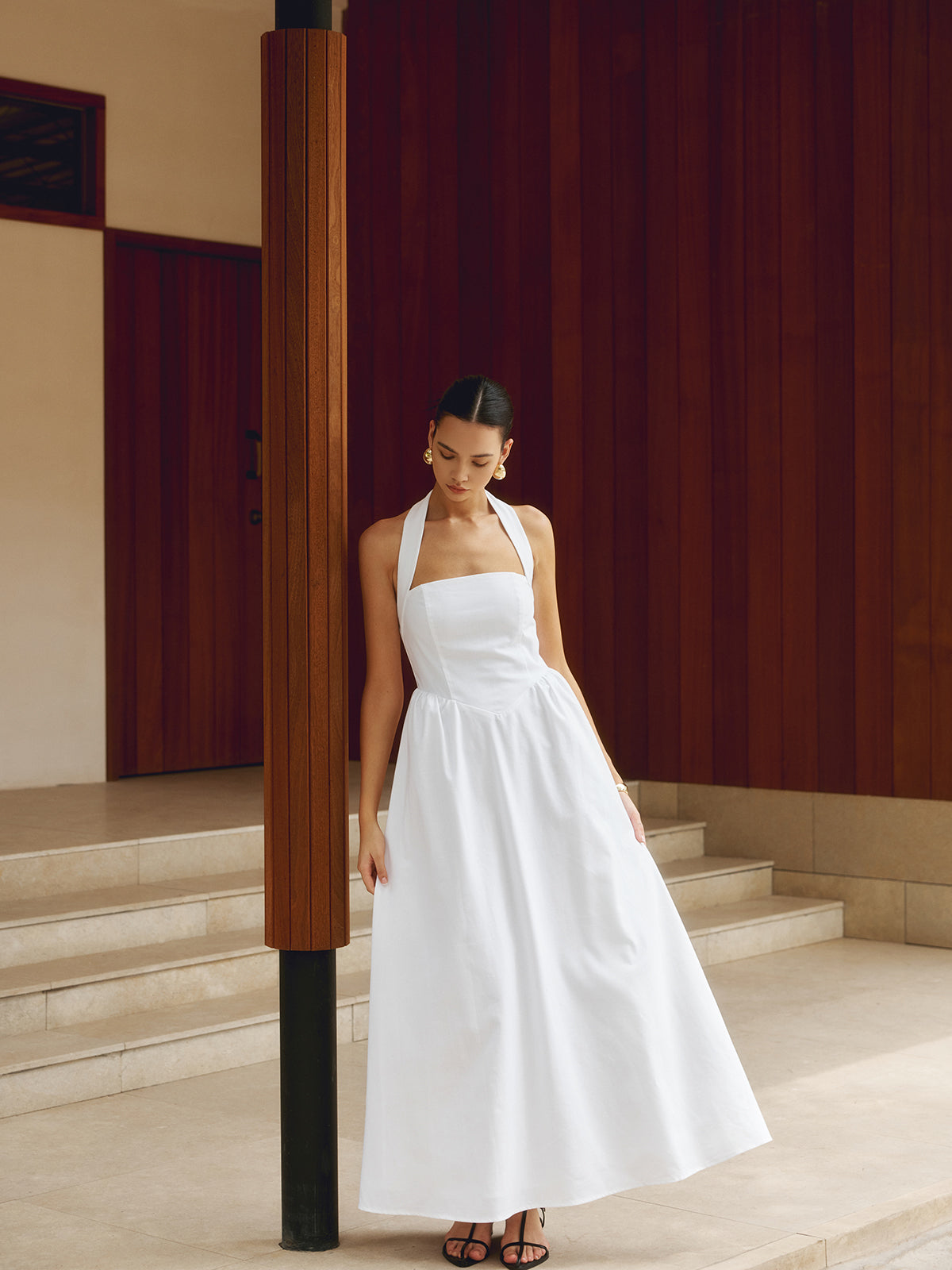 Elegantes Kleid mit A-Linien-Schnitt