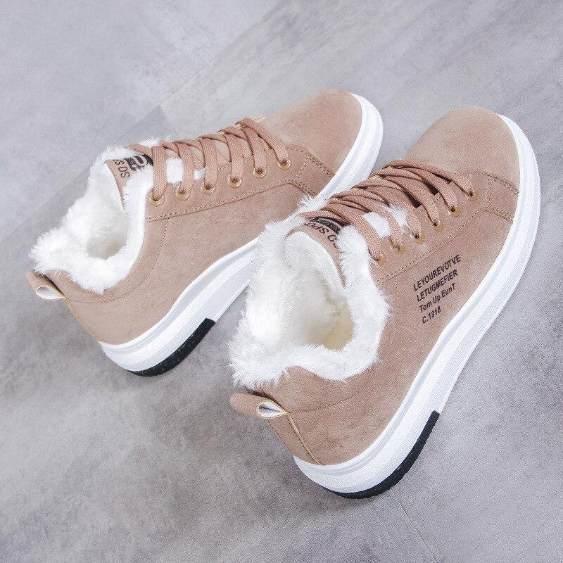 Winter-Sneakers mit Futter & Struktur