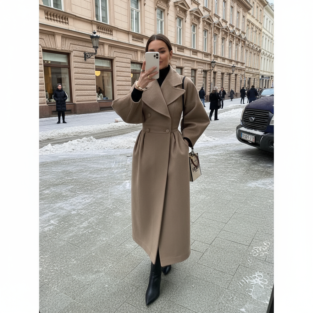 Victoria Elegante Wintermantel in Zeitloser Qualität