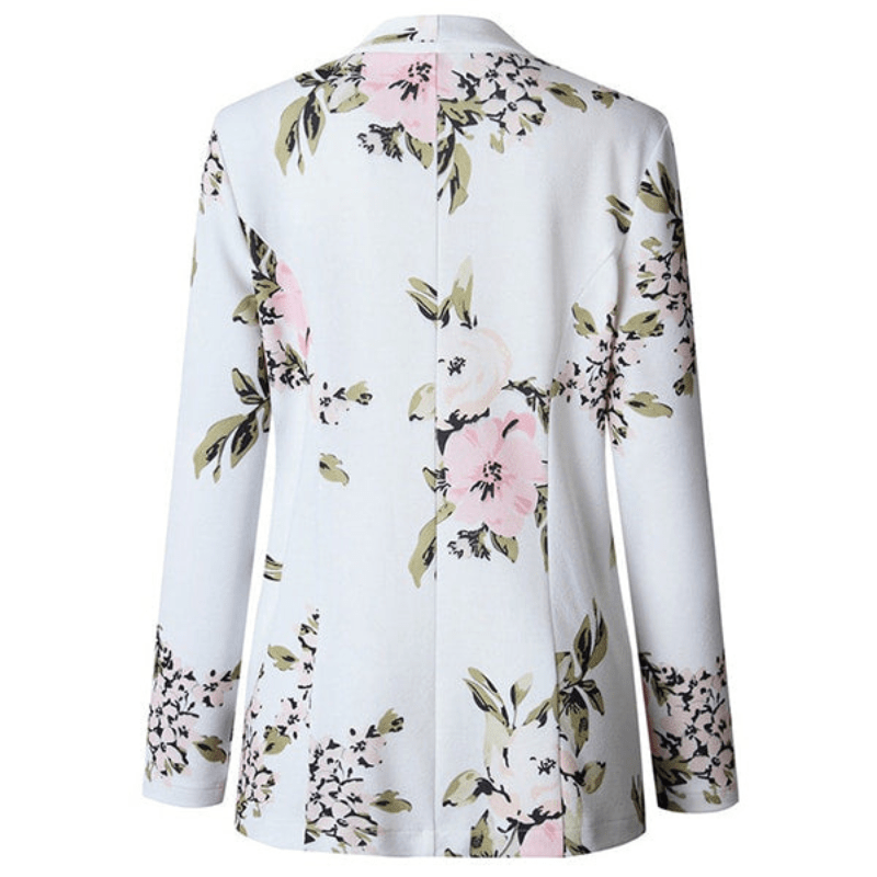 Eleganter Blazer mit floralem Design