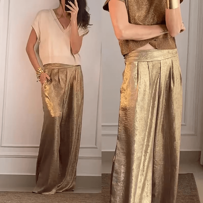Elegante Weitbein-Hosen für besondere Anlässe