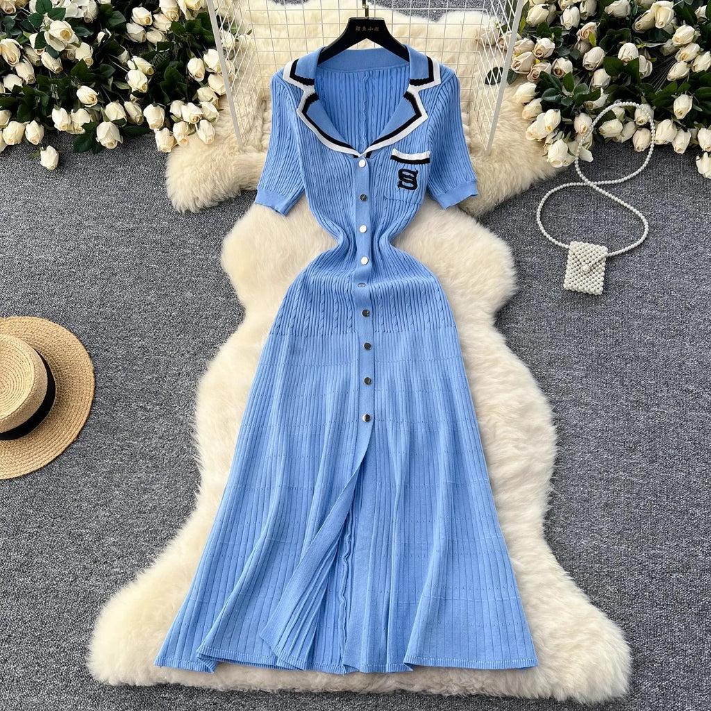 Zeitloses Strickkleid Luciana in Hochwertiger Qualität