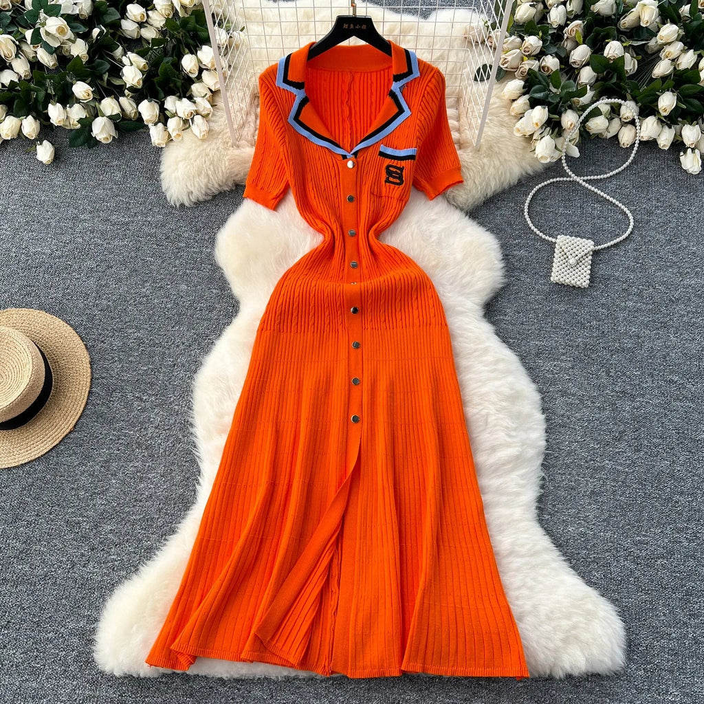 Zeitloses Strickkleid Luciana in Hochwertiger Qualität