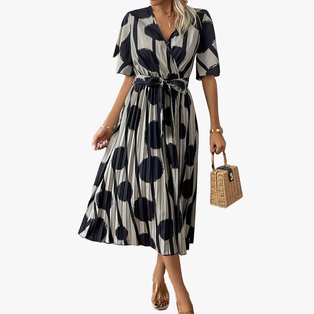 Verspielt Elegantes Kleid mit Punkten
