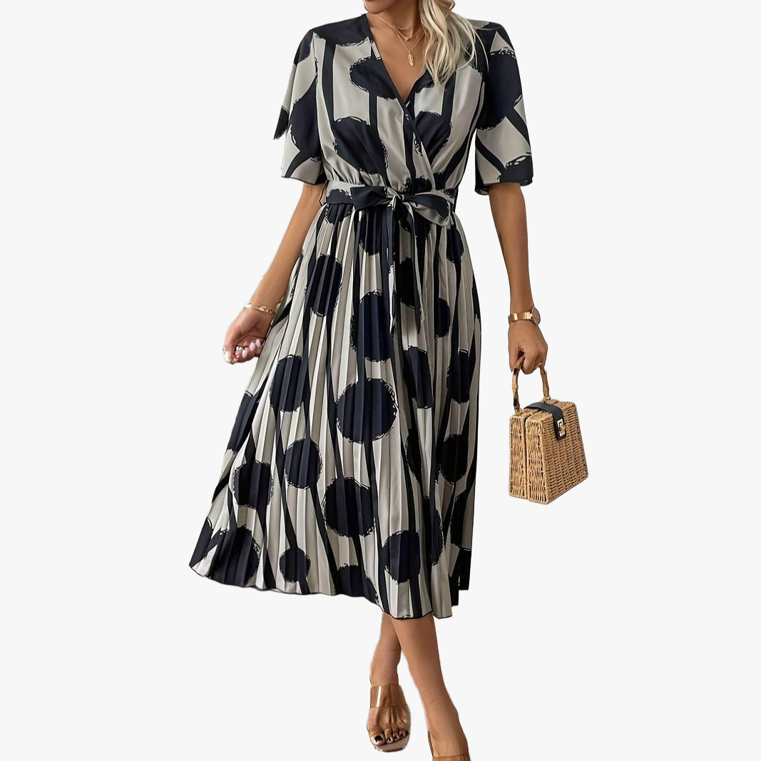 Verspielt Elegantes Kleid mit Punkten