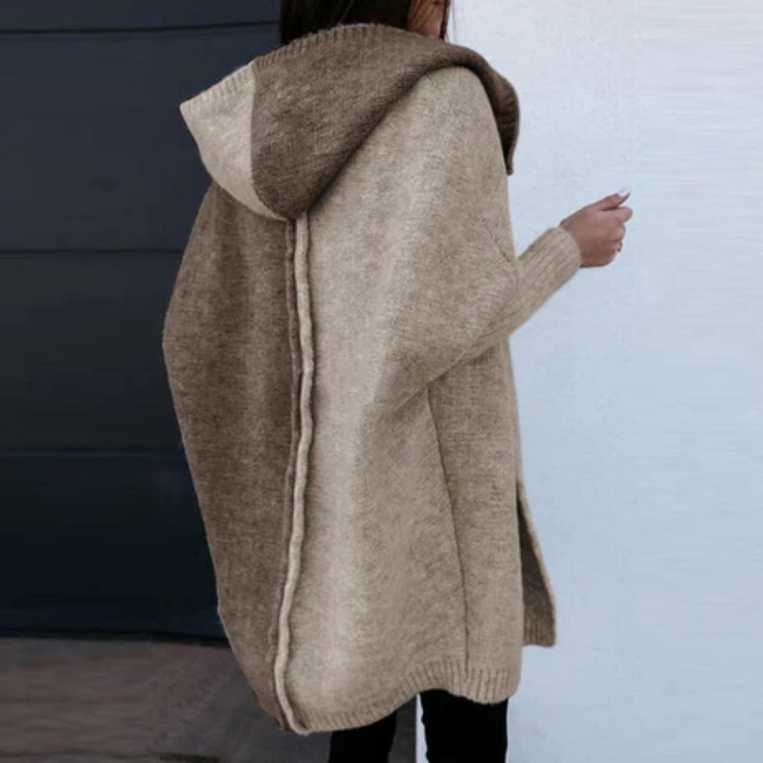 Alma Zeitlose Lange Strickjacke