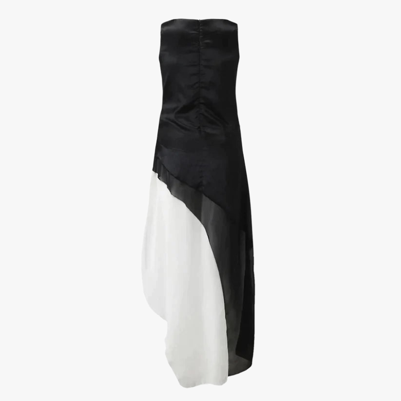 Elegantes Abendkleid mit fließendem Design