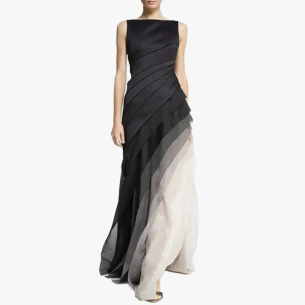 Elegantes Abendkleid mit fließendem Design