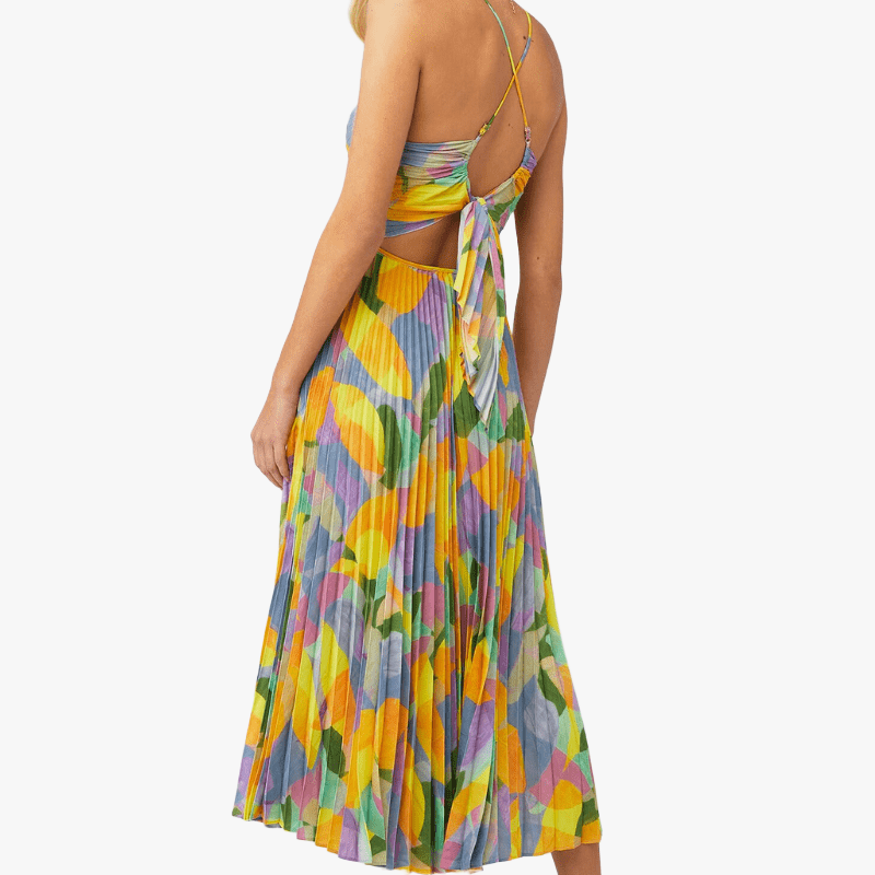 Verspieltes Midi-Kleid für den Sommer
