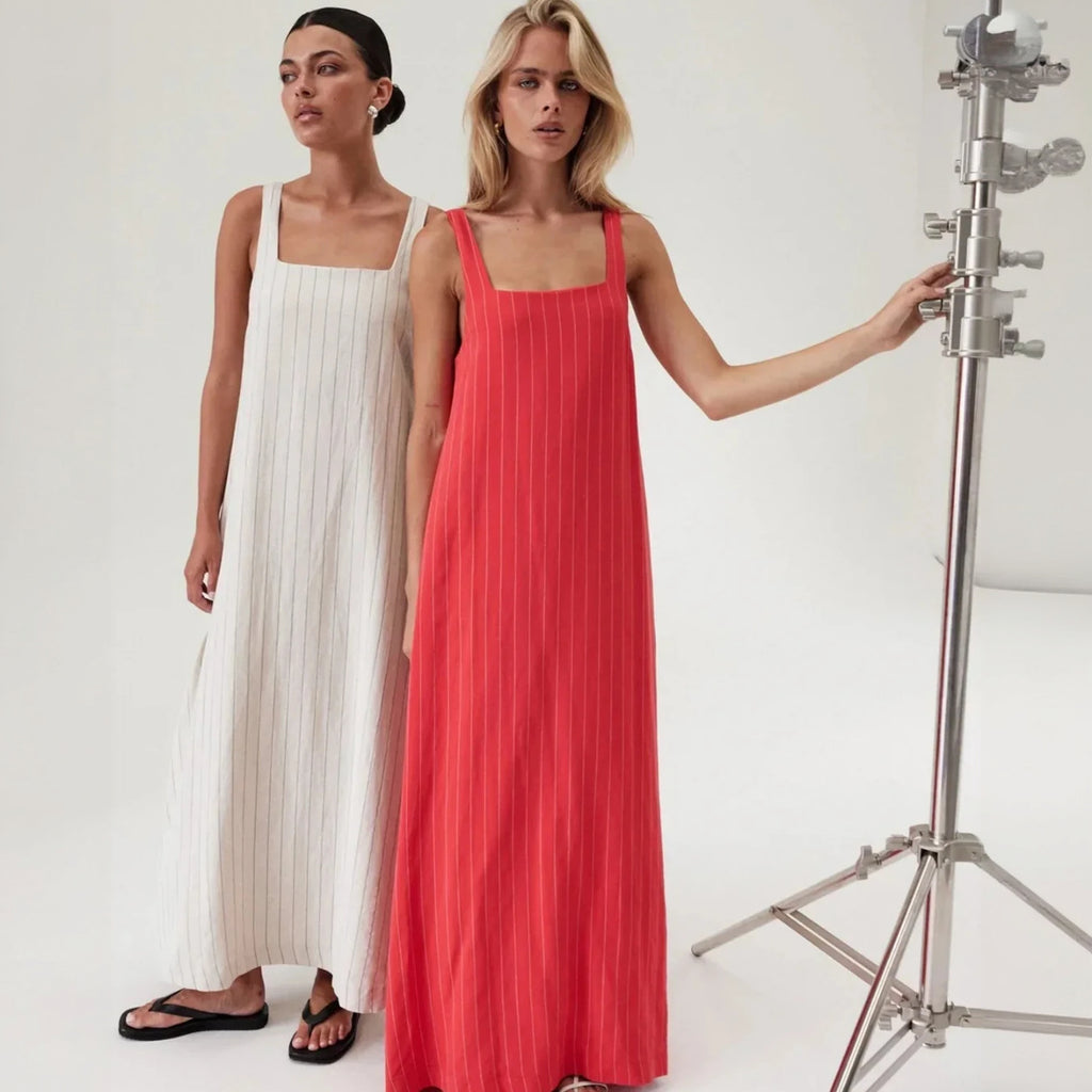 Elegantes Sommerkleid mit lässigem Schnitt