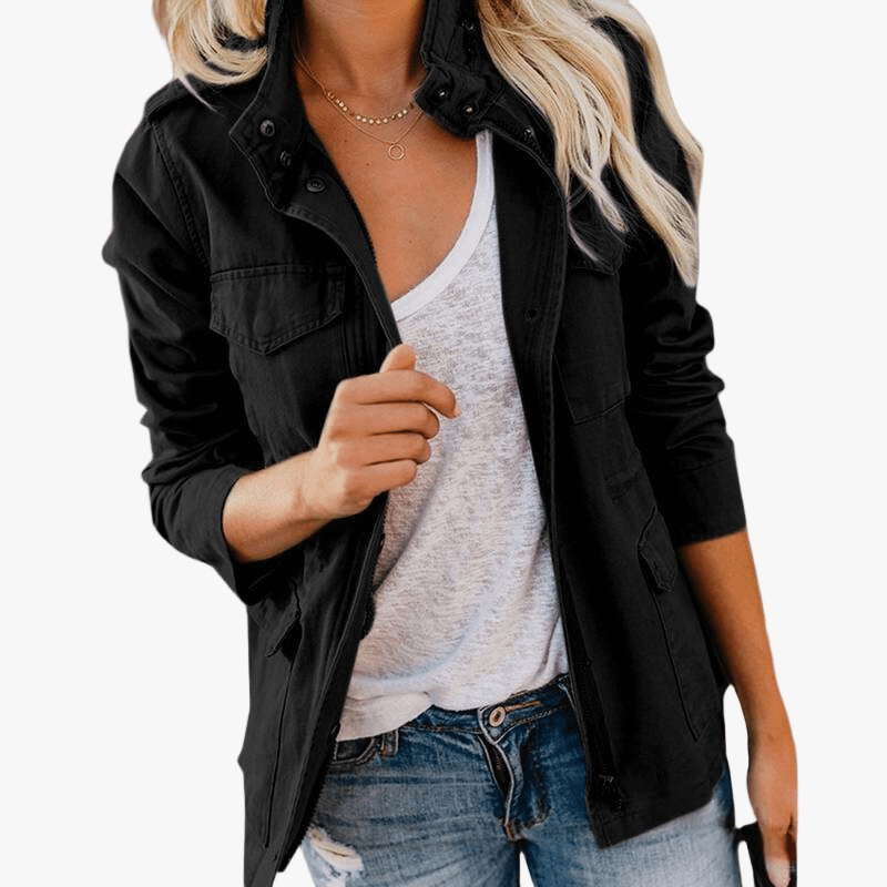 Militär-inspirierte Freizeitjacke