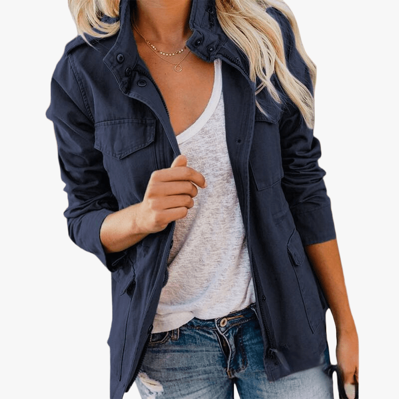 Militär-inspirierte Freizeitjacke