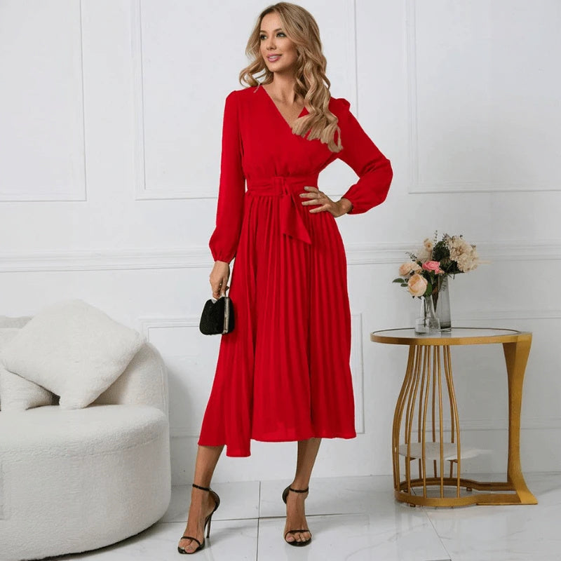 Elegantes Wickelkleid für besondere Anlässe