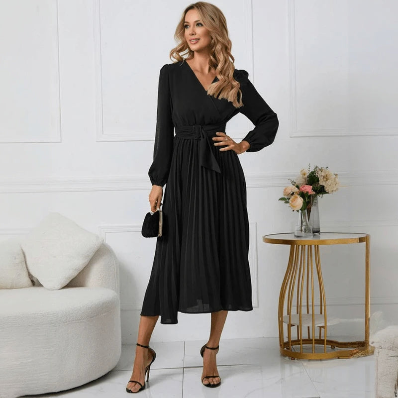 Elegantes Wickelkleid für besondere Anlässe