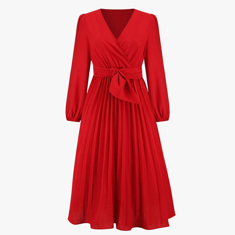 Elegantes Wickelkleid für besondere Anlässe
