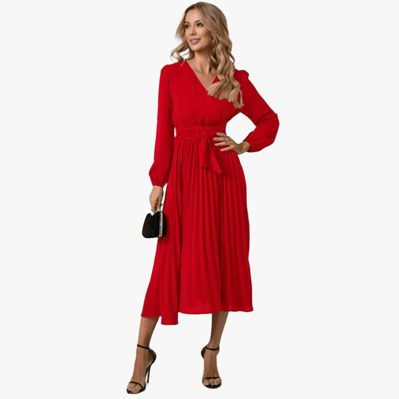 Elegantes Wickelkleid für besondere Anlässe