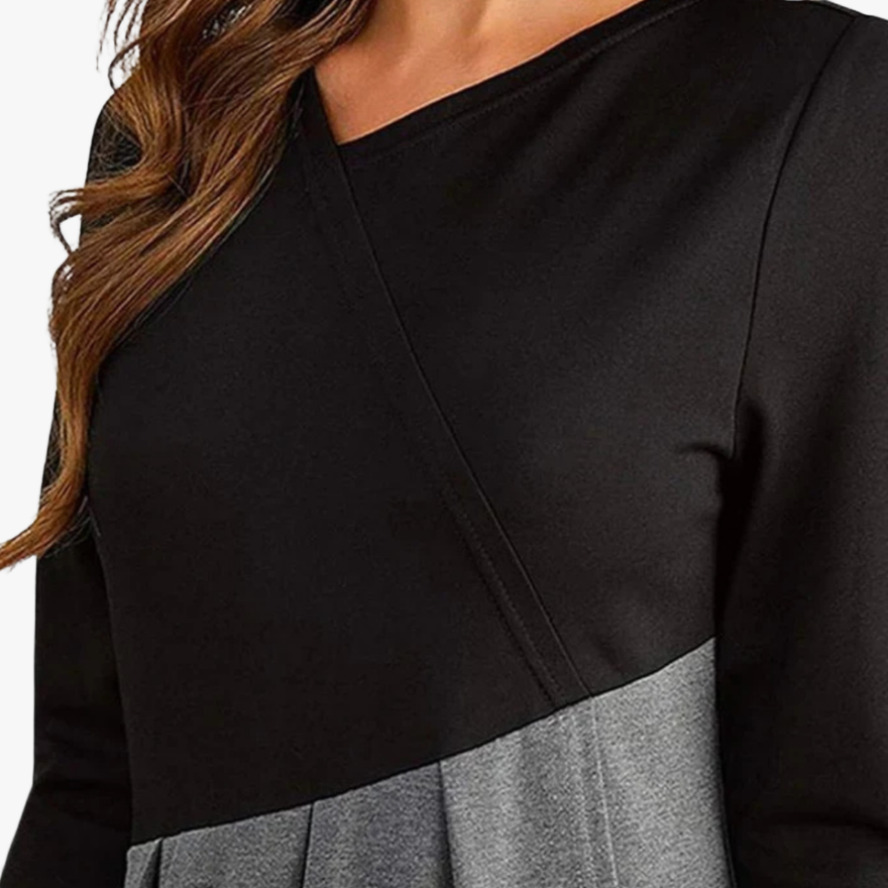 Elegantes A-Linien Kleid mit Cut-Out