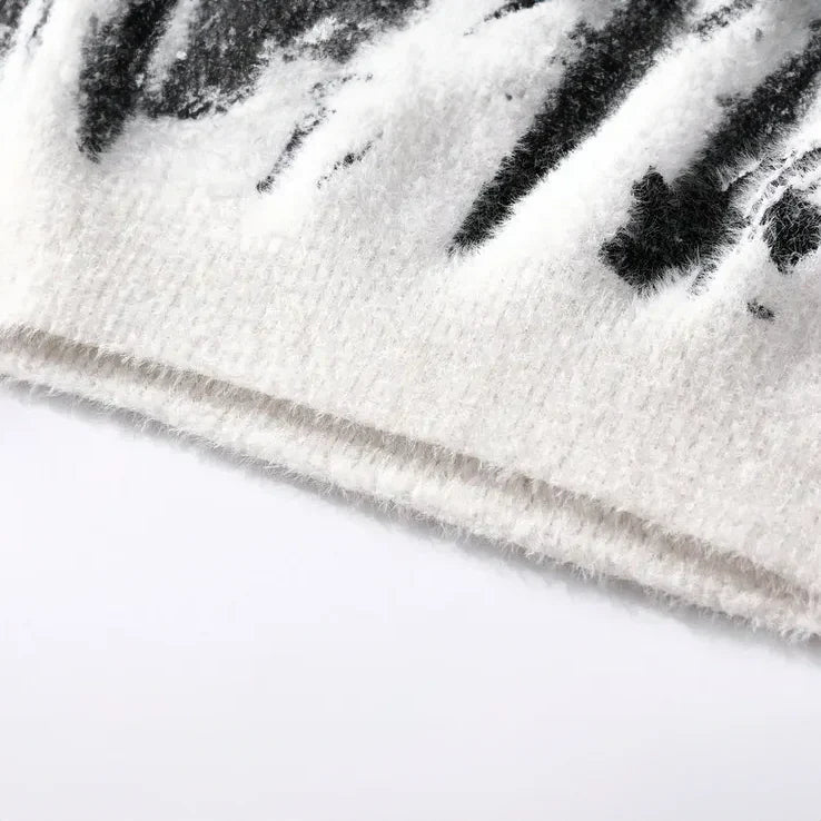 Modischer lässiger Pullover mit einzigartigem Design