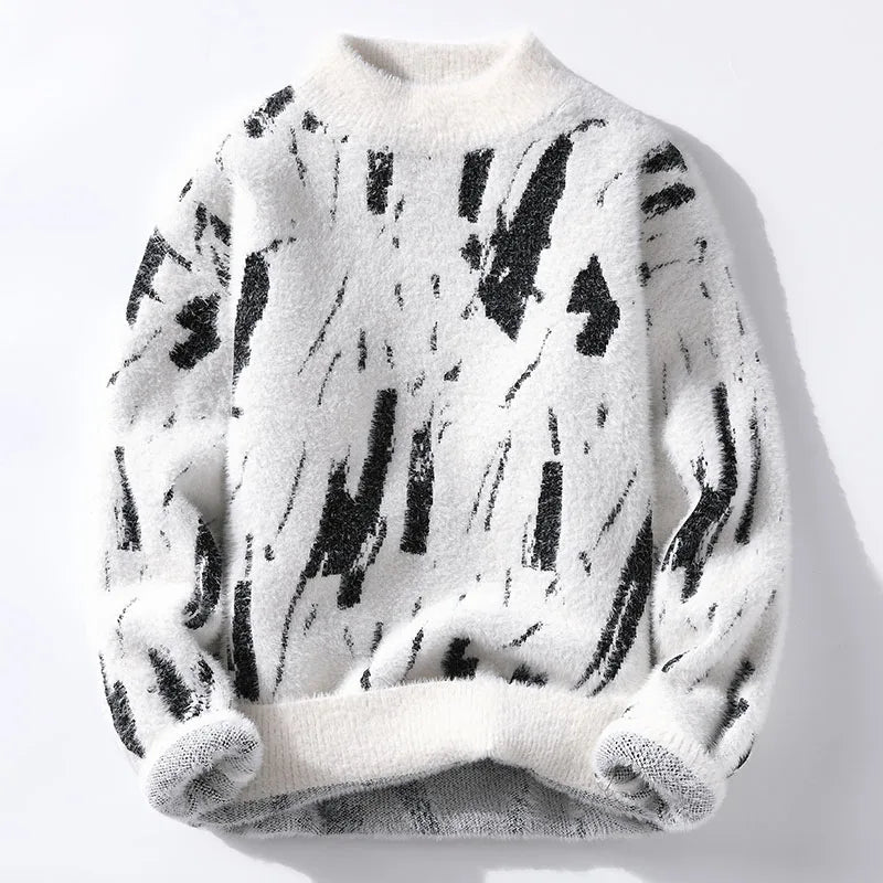 Modischer lässiger Pullover mit einzigartigem Design