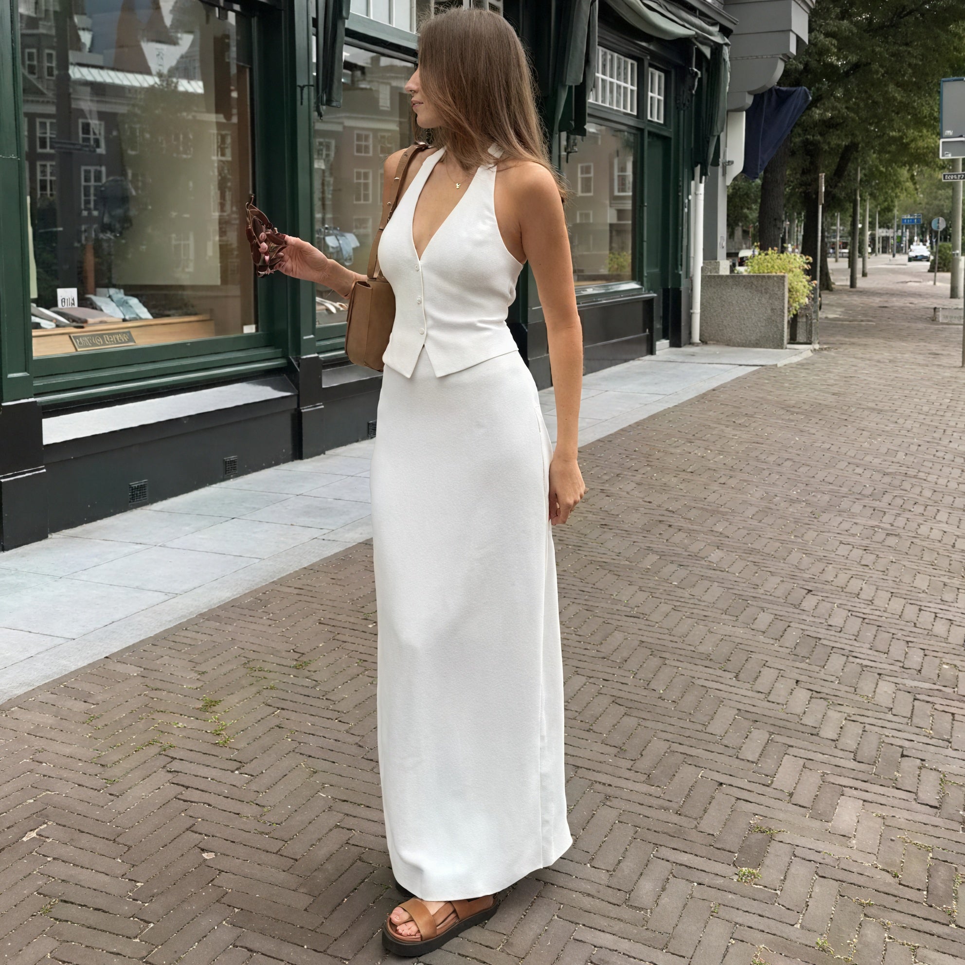 Minimalistisches zweiteiliges Ensemble