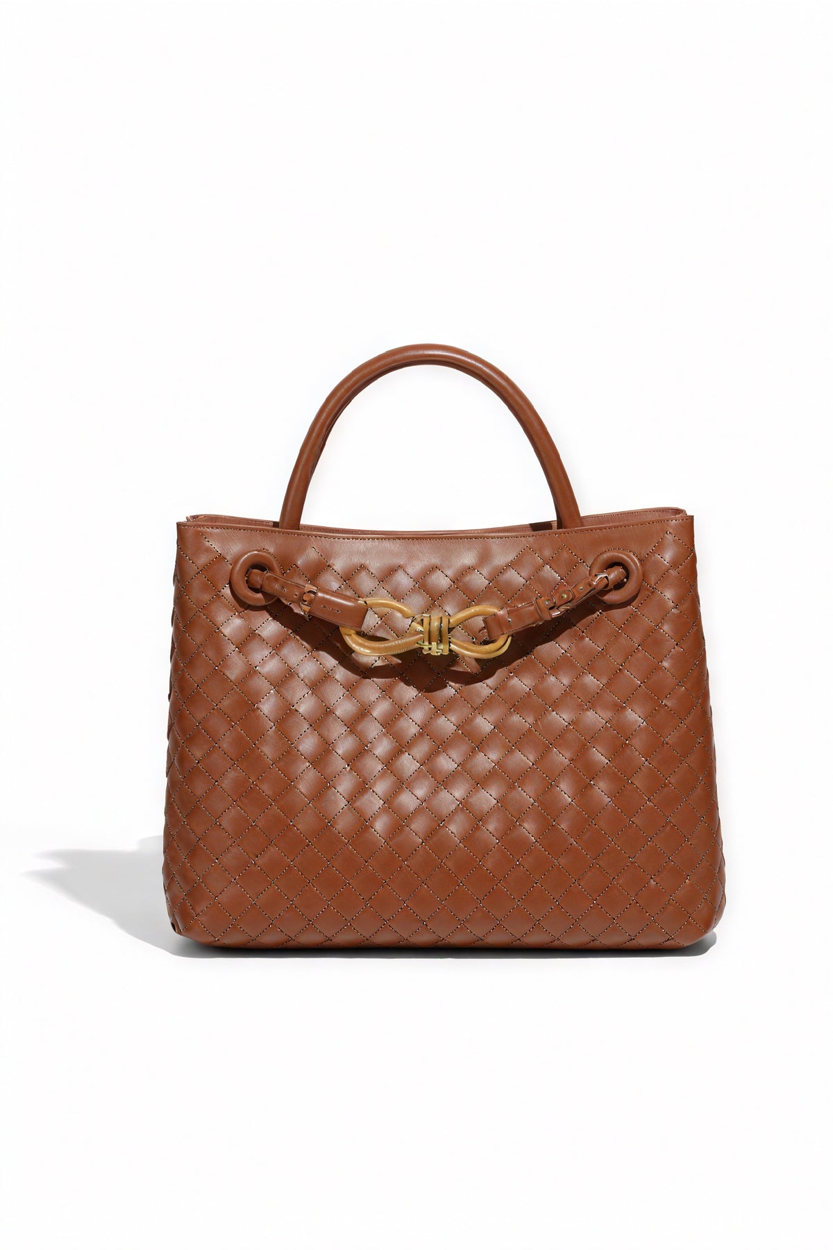 Elegante Gewebte Handtasche