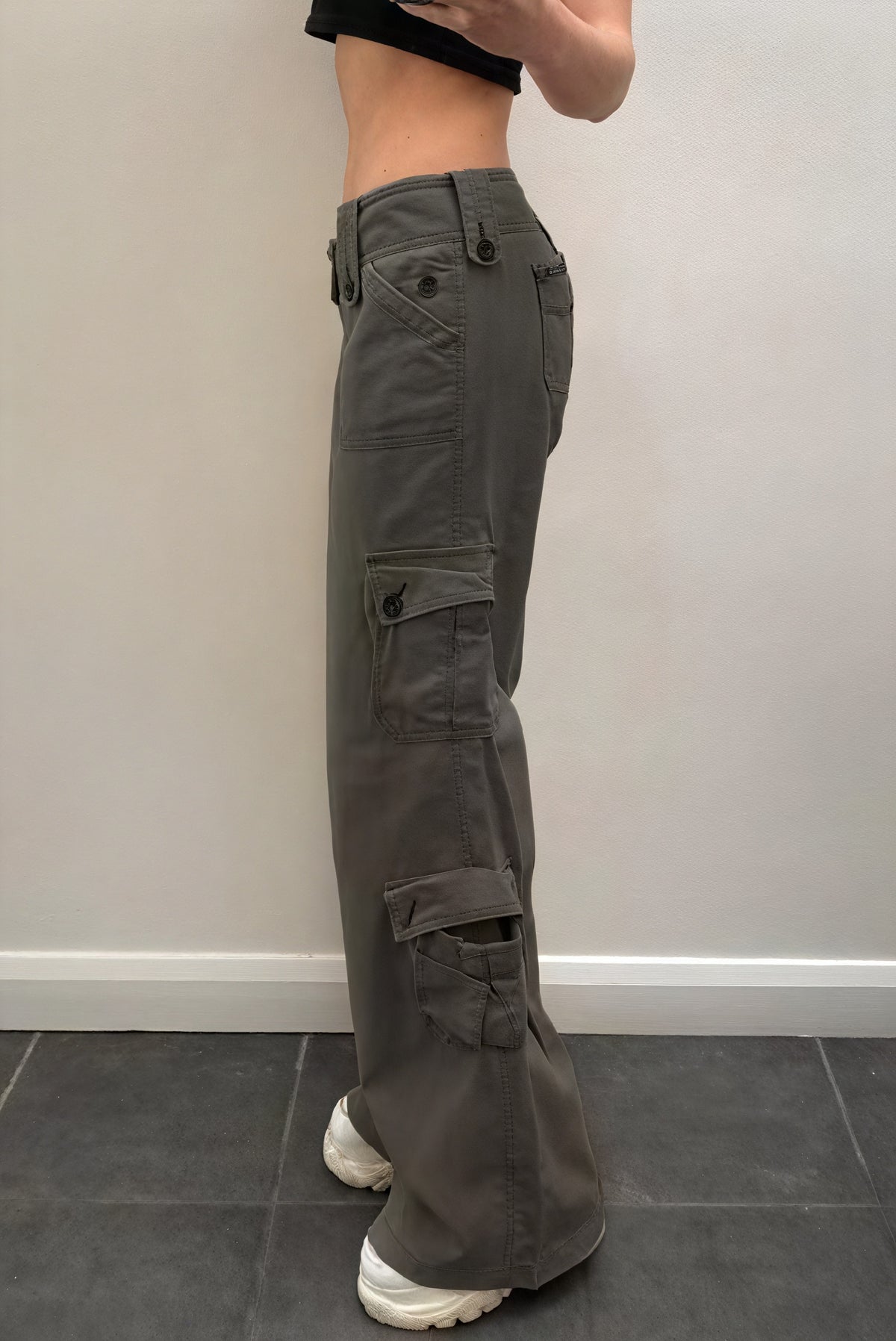 Vielseitige Hose mit hohem Bund