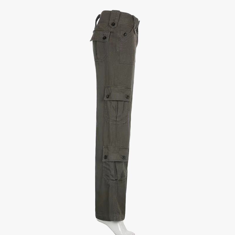 Vielseitige Hose mit hohem Bund