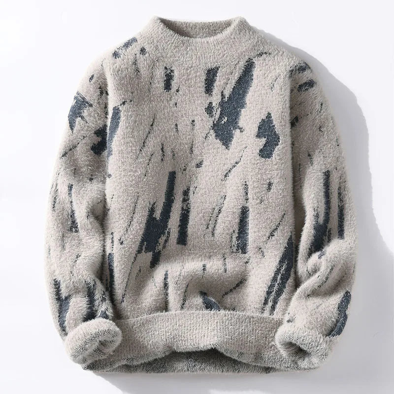 Modischer lässiger Pullover mit einzigartigem Design