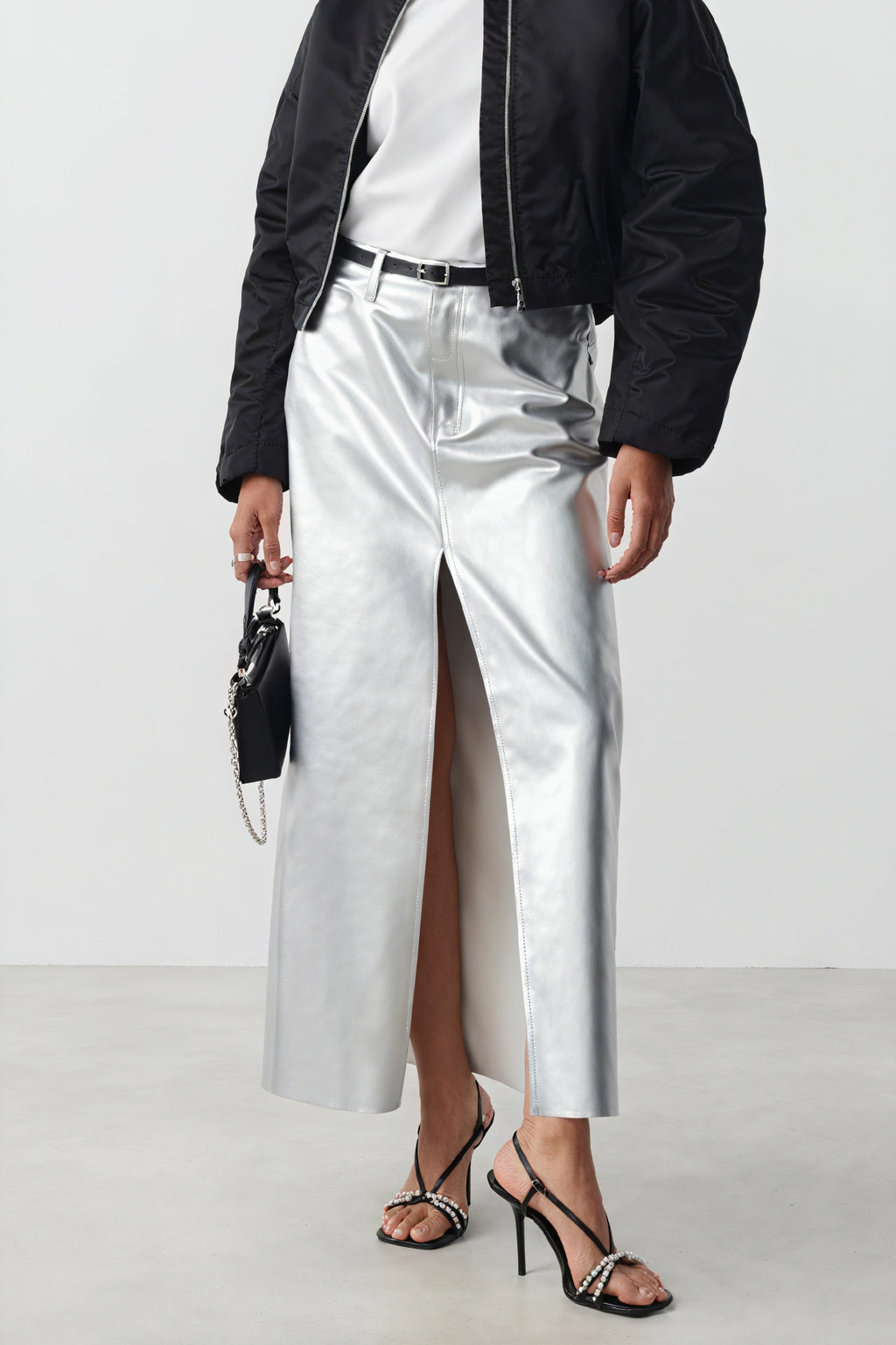 Statement Maxi-Rock mit hohem Bund