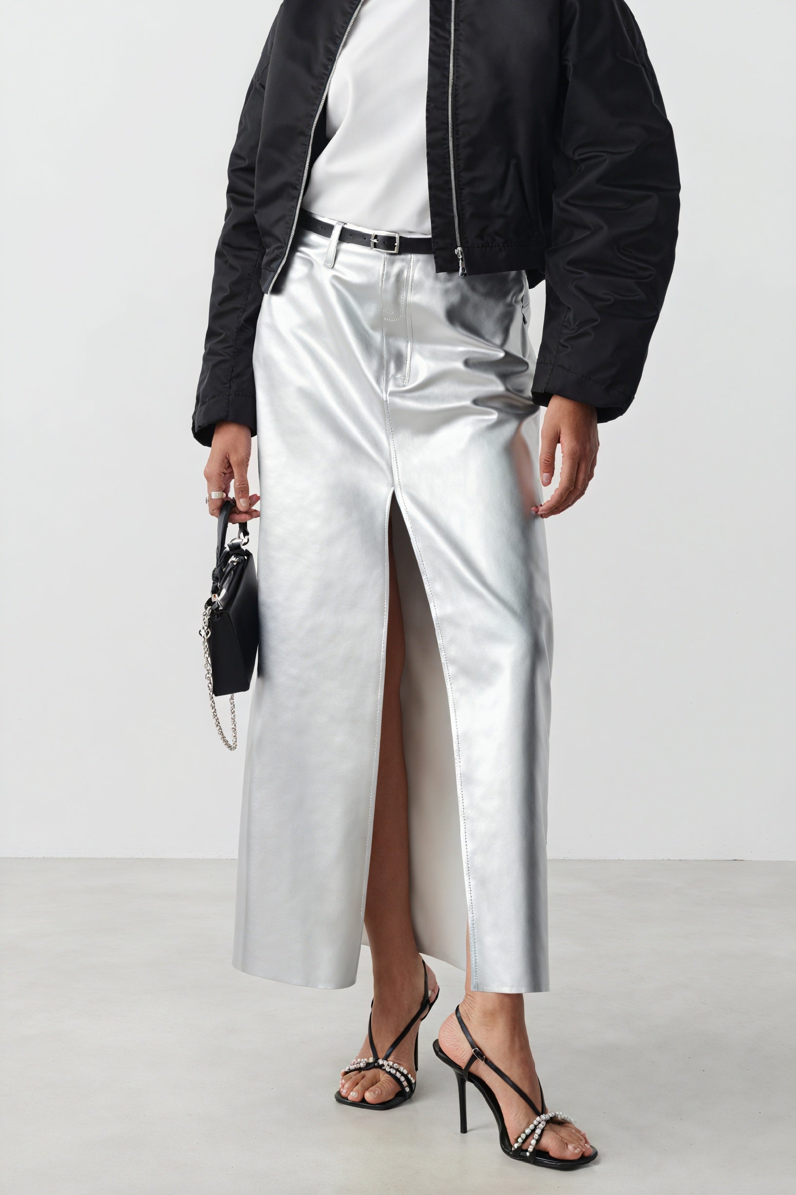 Statement Maxi-Rock mit hohem Bund