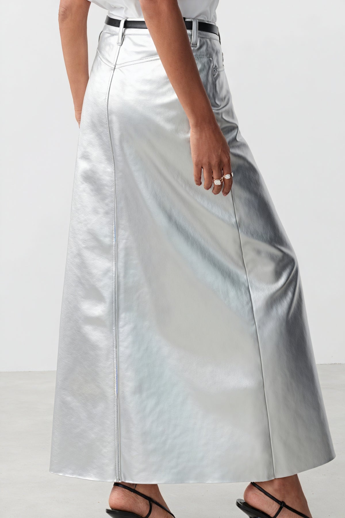 Statement Maxi-Rock mit hohem Bund