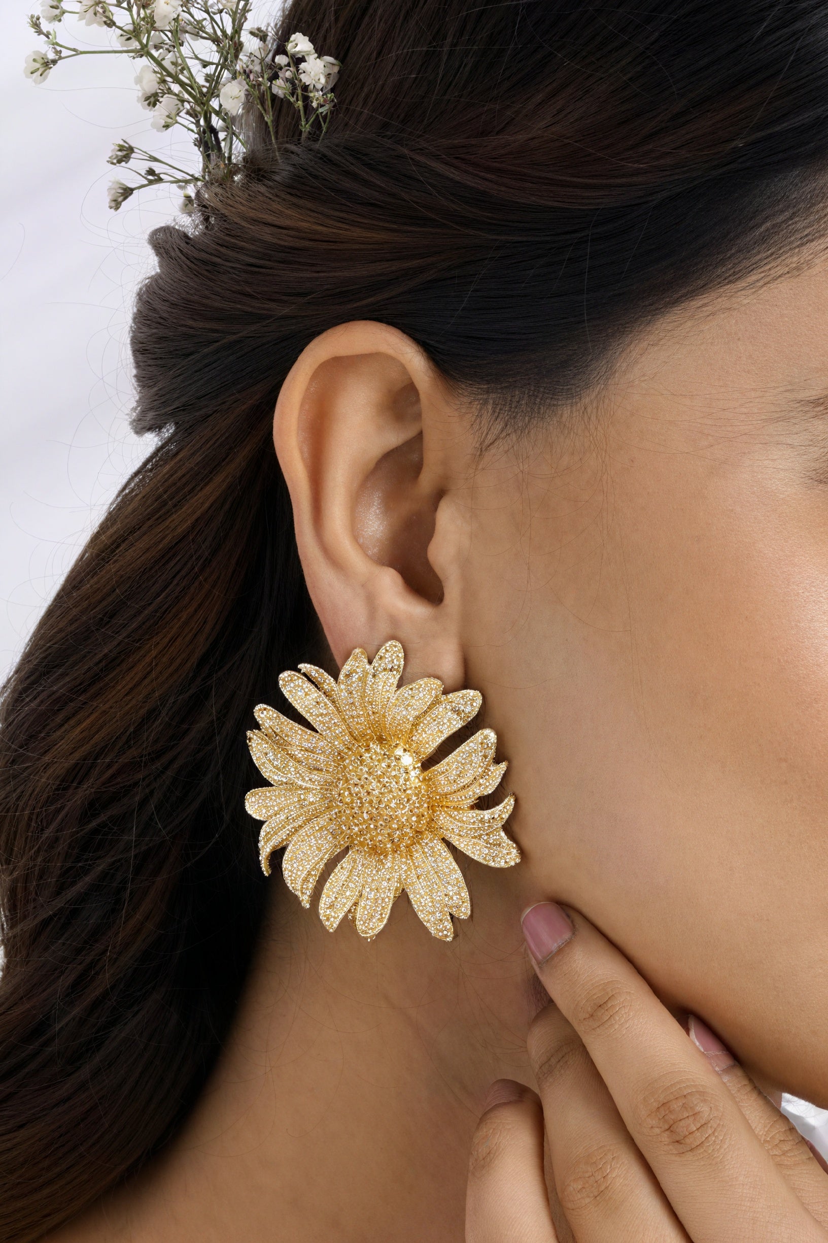 Statement Daisy Ohrringe