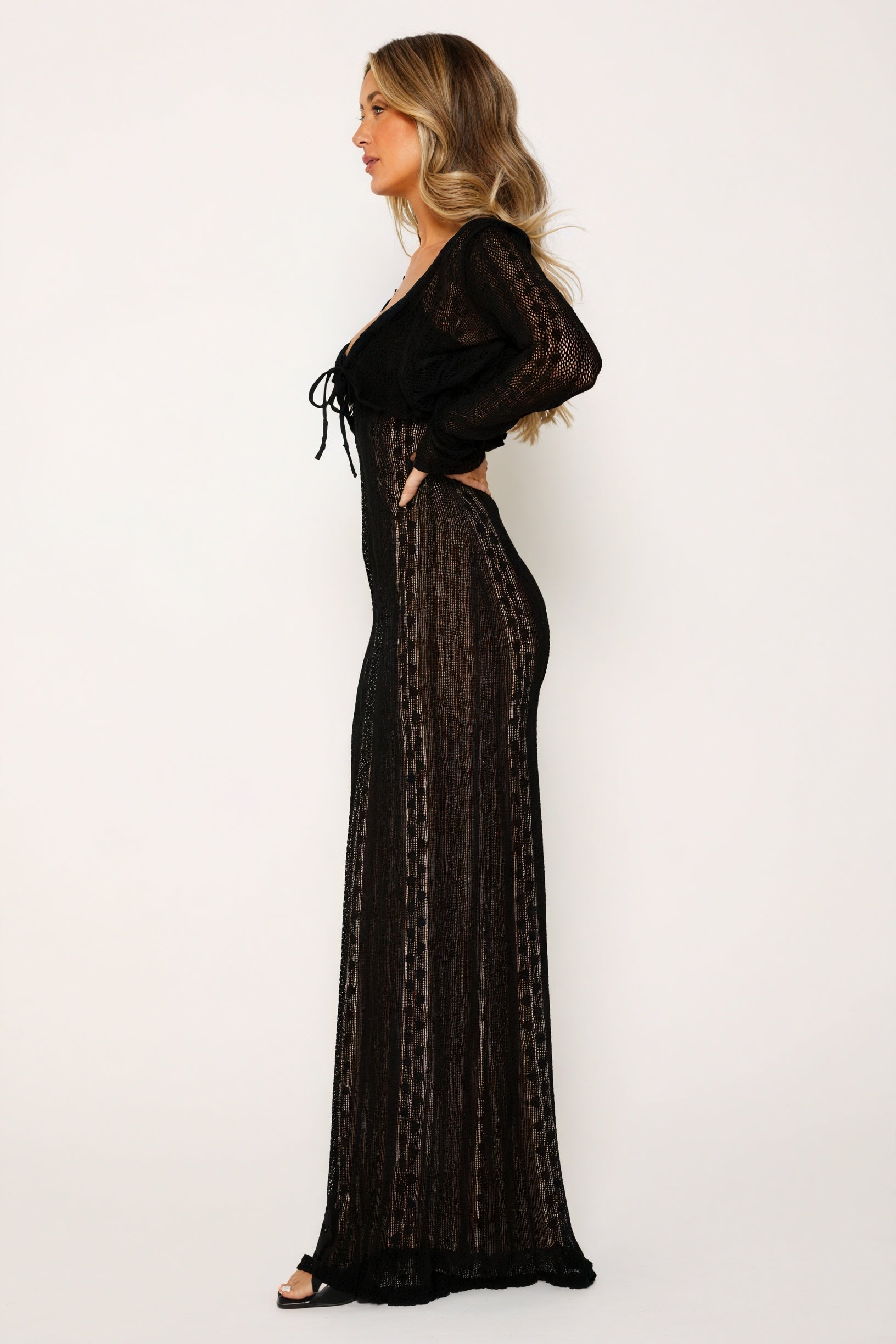 Elegantes Kleid mit Bolero-Akzent