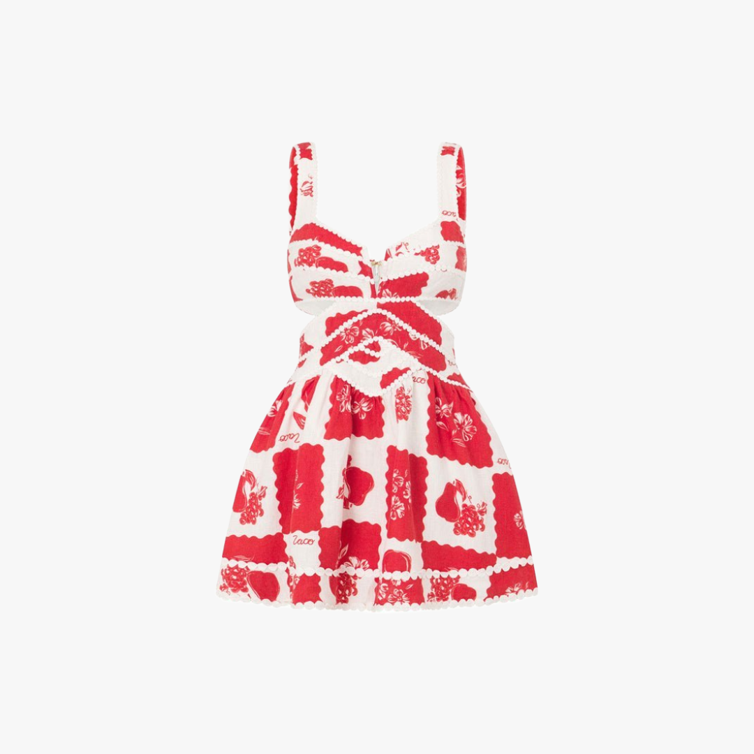 Verspieltes Kleid mit floralem Muster