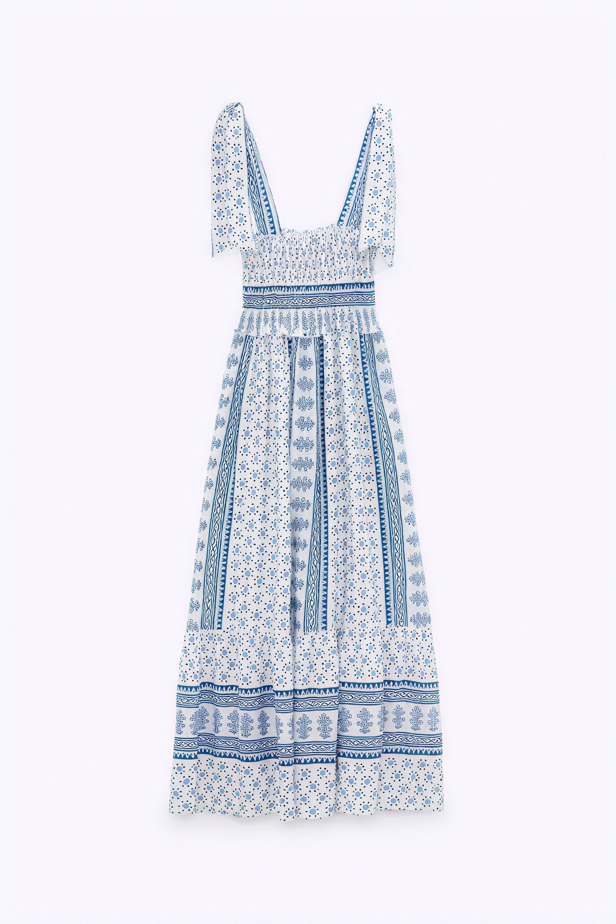 Sommerliches Midi-Kleid mit Blumenmuster