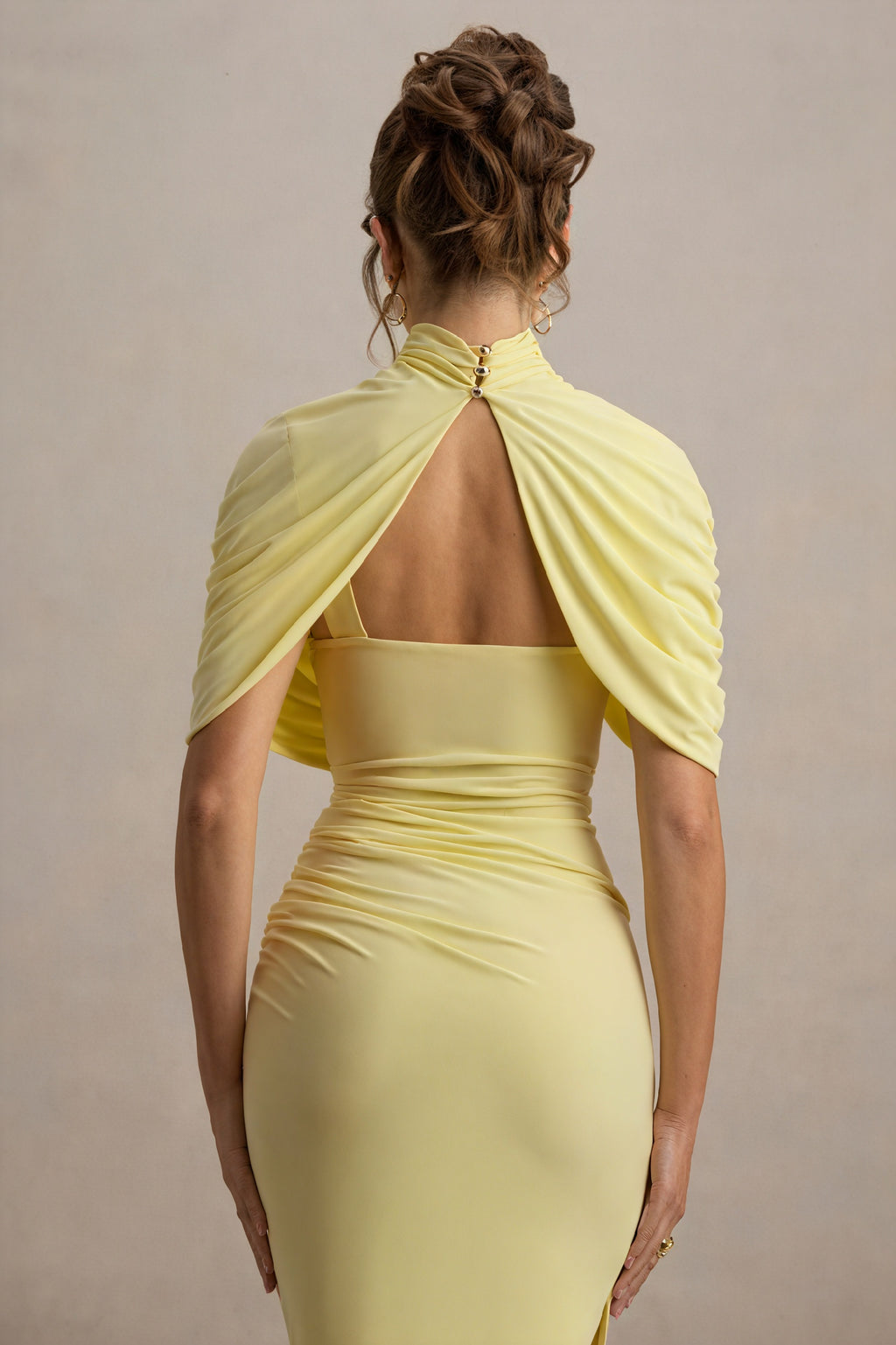 Asymmetrisches Draped Kleid