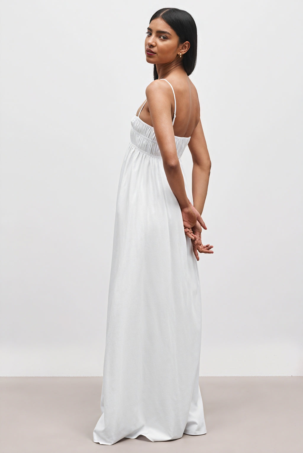 Luftiges Maxikleid mit A-Linien-Schnitt