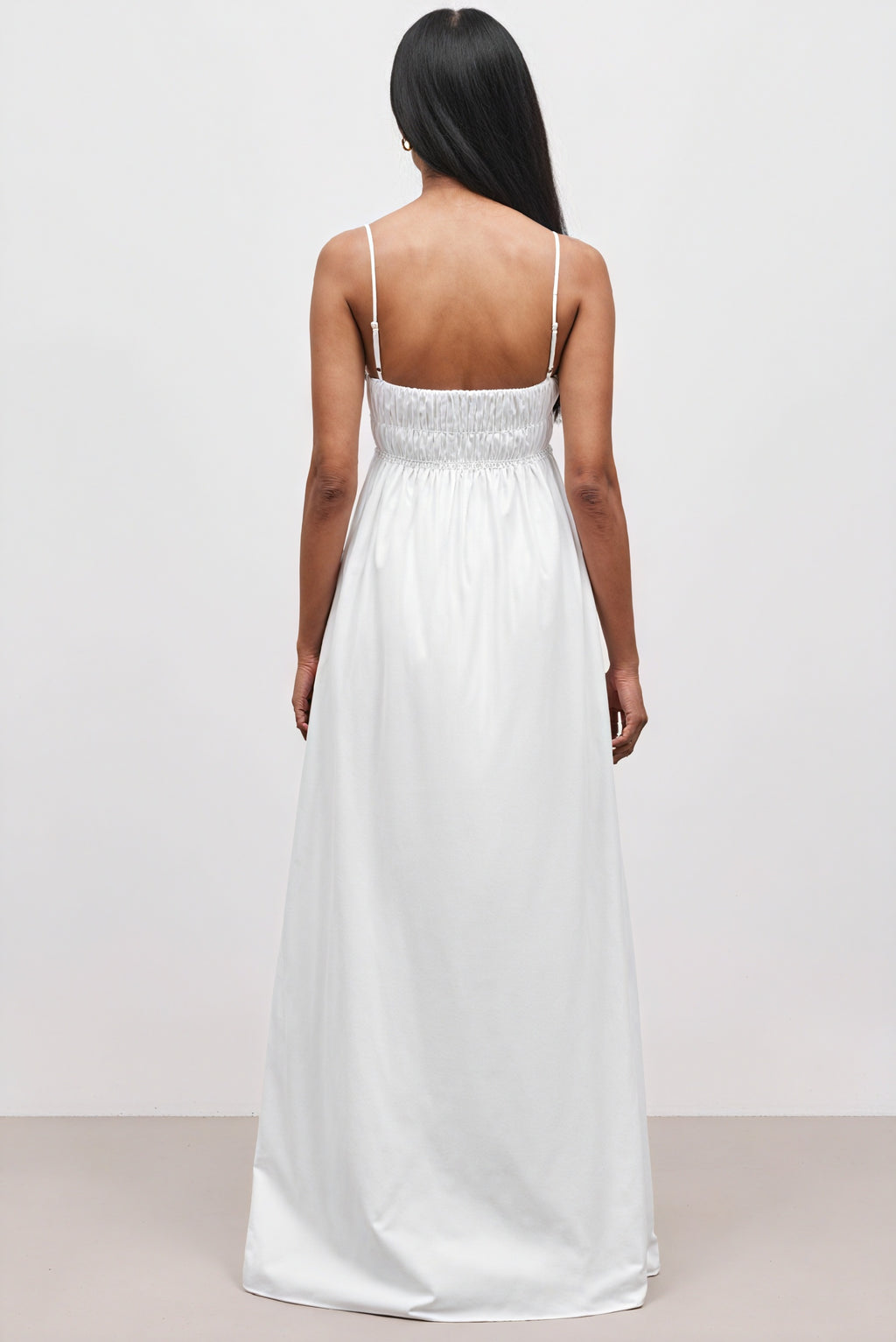 Luftiges Maxikleid mit A-Linien-Schnitt
