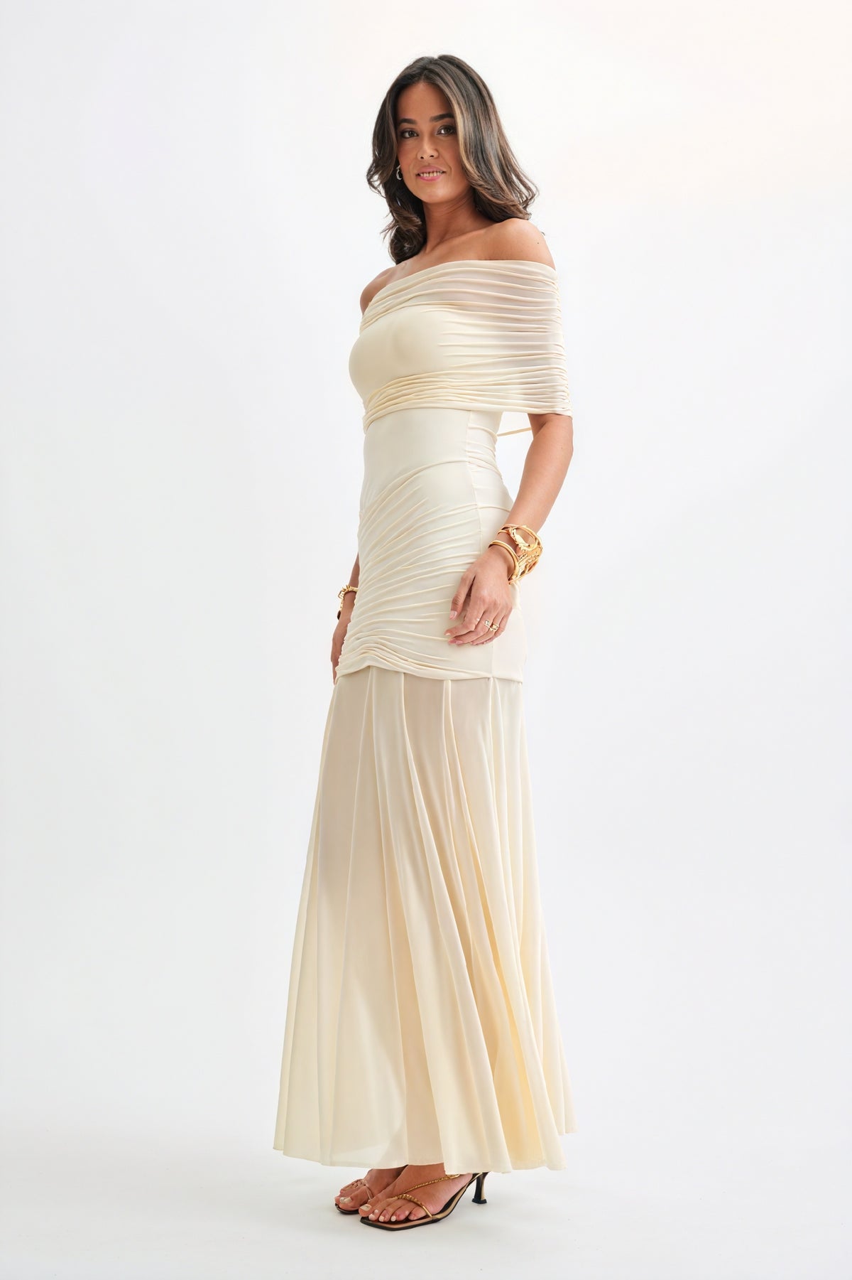Fließendes, elegantes Maxikleid