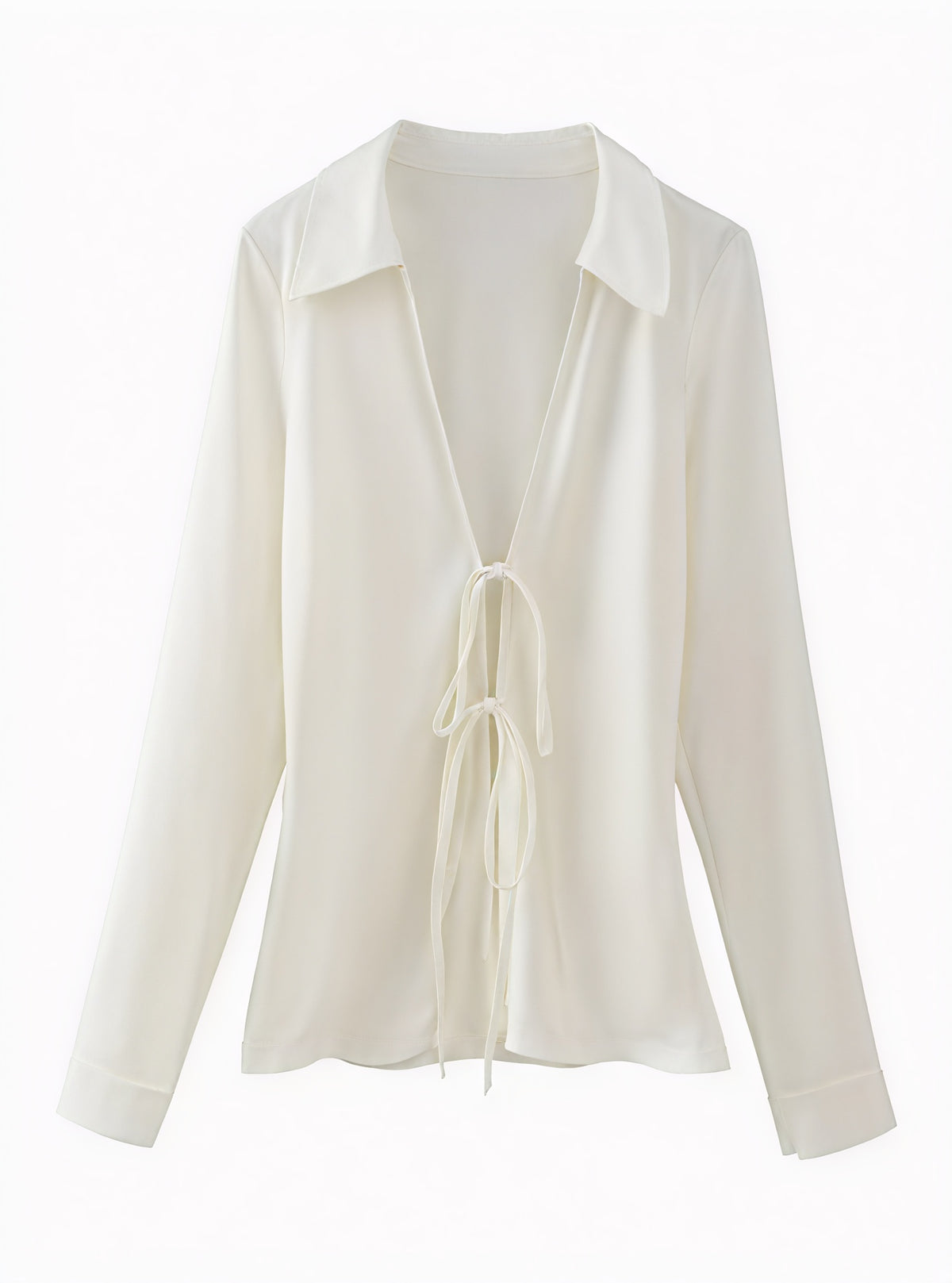 Elegante Bluse mit Bindedetail