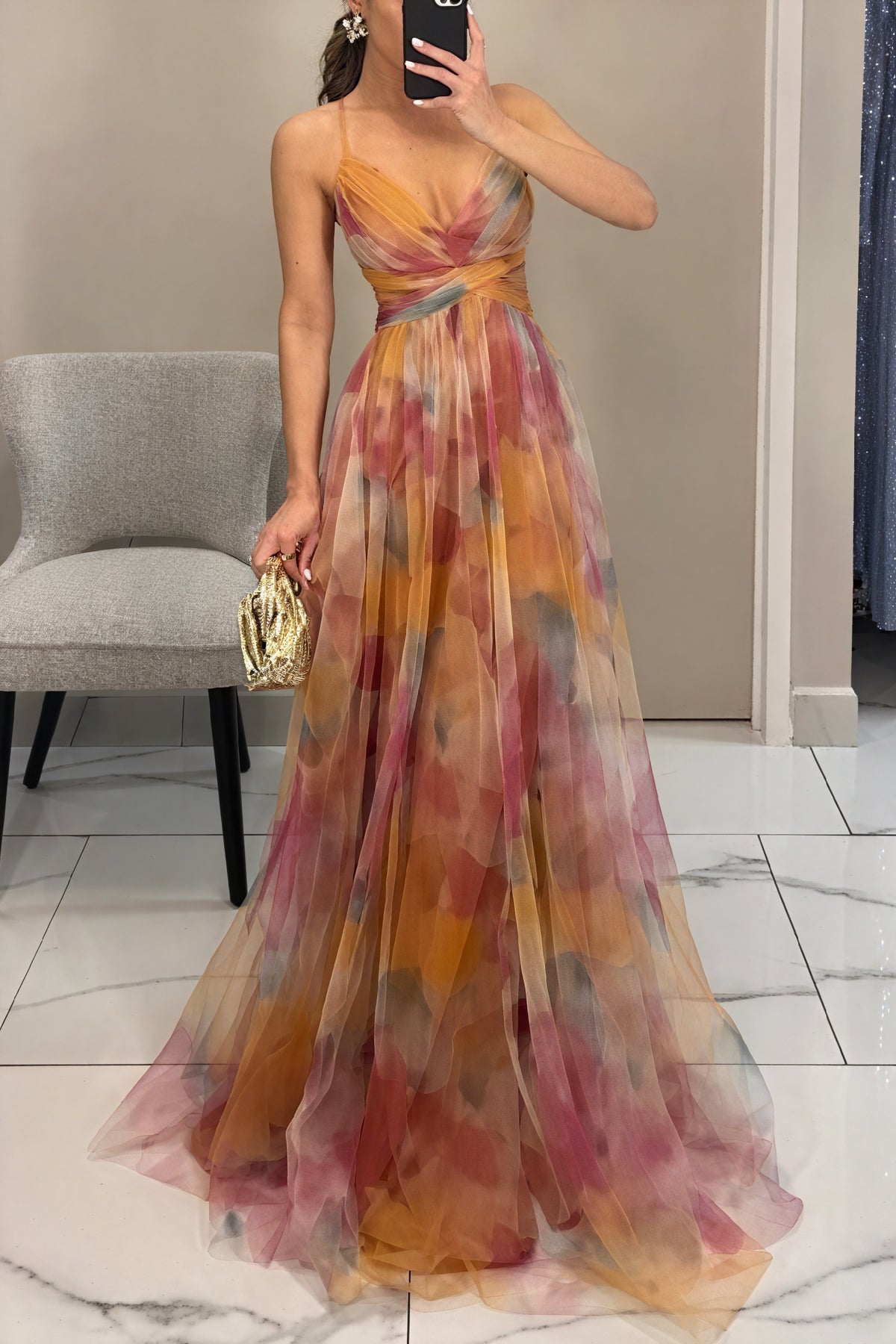 Madeline | Floral Maxi Dress for Effortless Elegance - Image 4