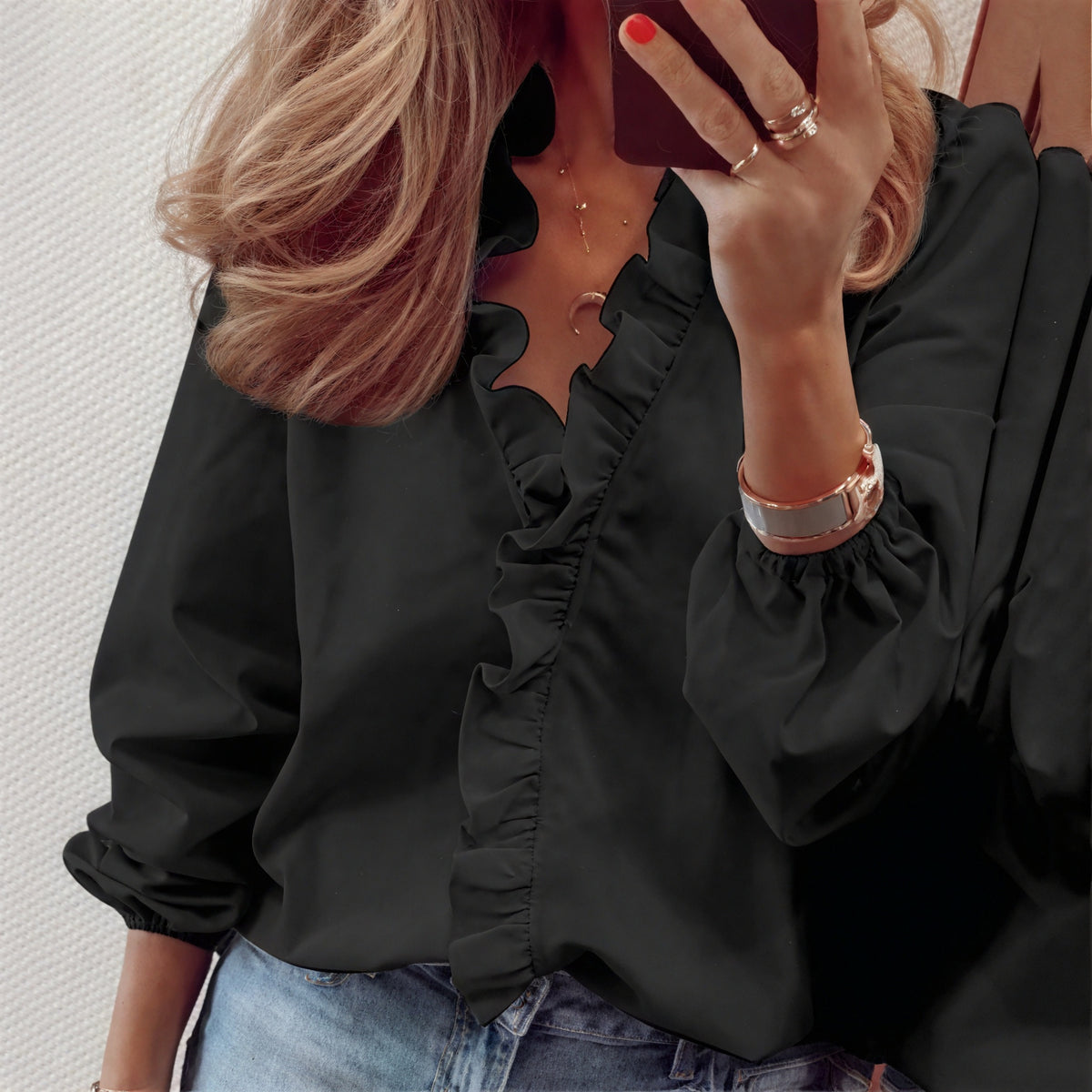 Joy | Elegant Chic Blouse for Every Occasion - Image 3