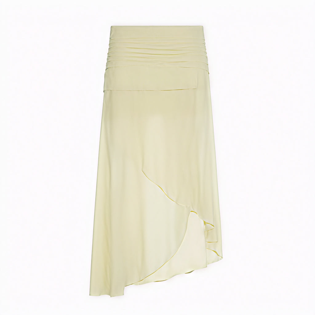 Damen Kleid mit Blumenprint, Spaghettiträgern, gerafftem Rock, asymmetrischem Saum-83580-394355c1-9b5e-4fa0-bdfb-832a5474debf