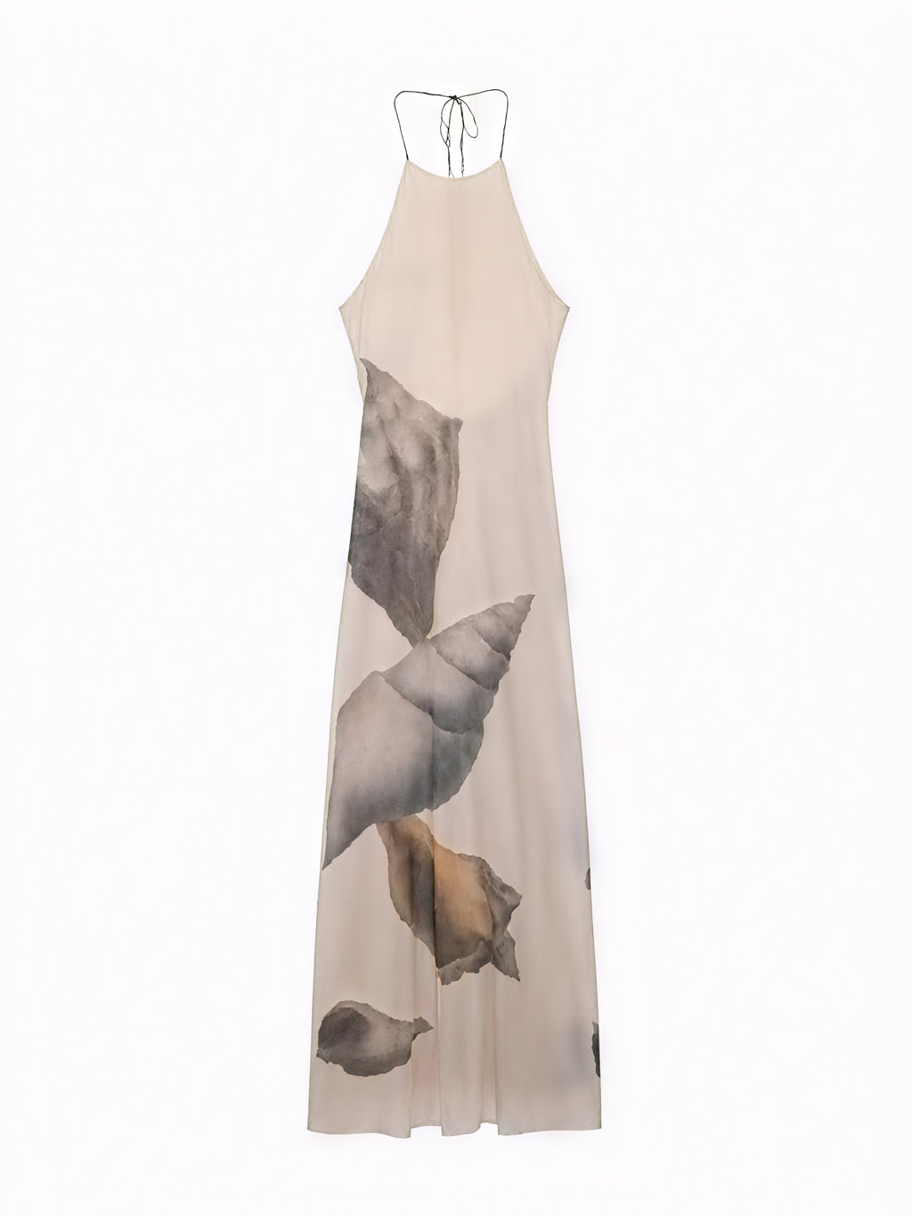 Damen Maxikleid – Halterneck, Einzigartiger Print, Strukturiert, Leichtes Material-83816-54144f81-bd1a-49bc-891c-dc47d30341c6