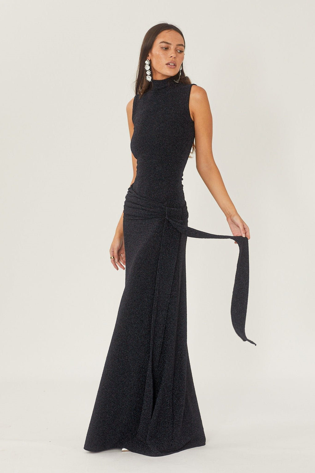 Elegantes, ärmelloses Abendkleid