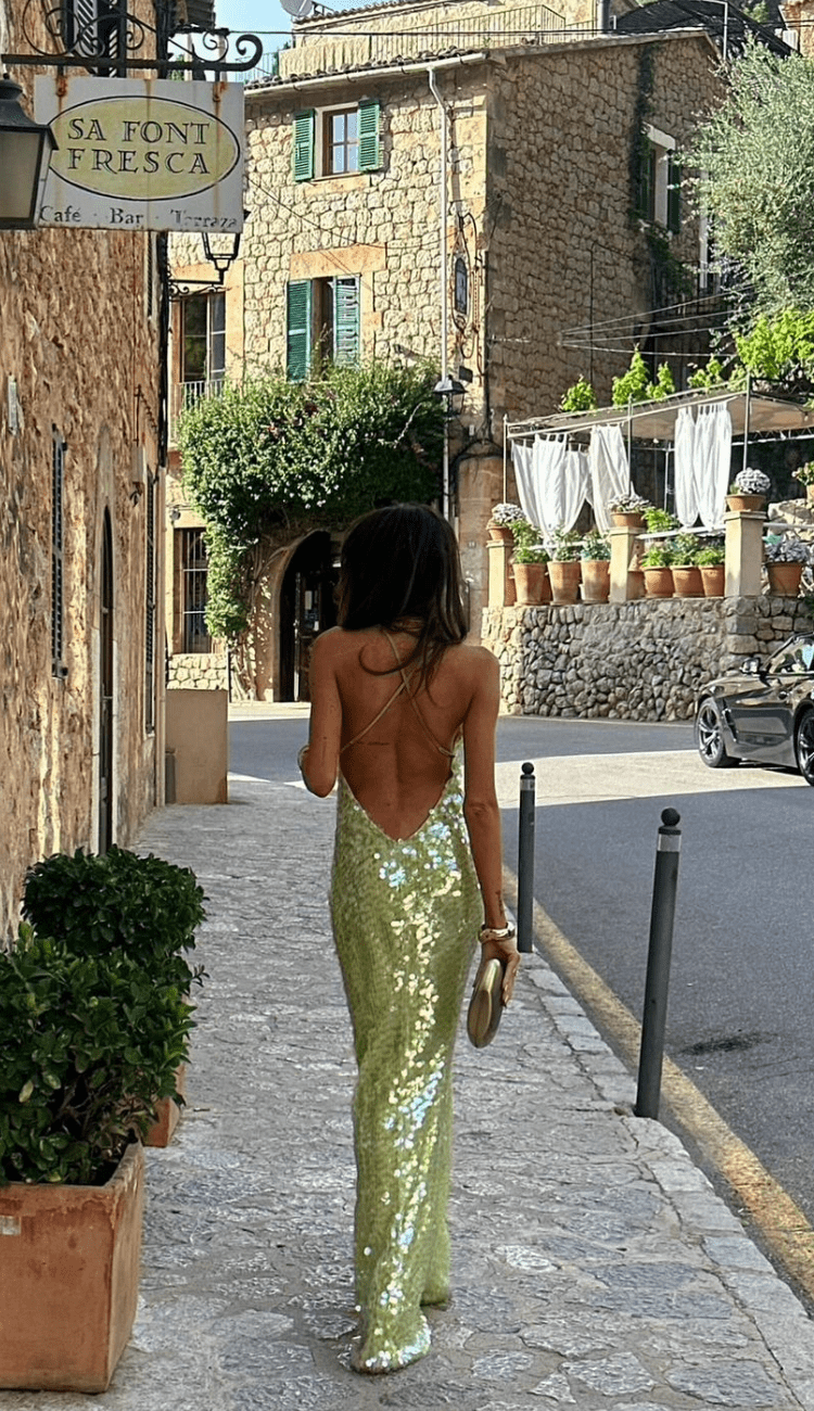 Kleidhaus Damen Pailletten Maxi-Kleid – Funkelnd, Spaghetti-Träger, XS-XL-83278-940b4118-5a3a-475f-aa60-53e5016d58c2