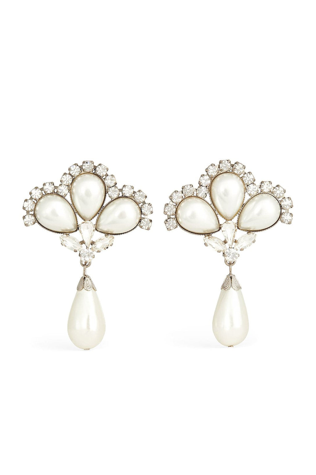 Elegante Statement Ohrringe mit Kristall