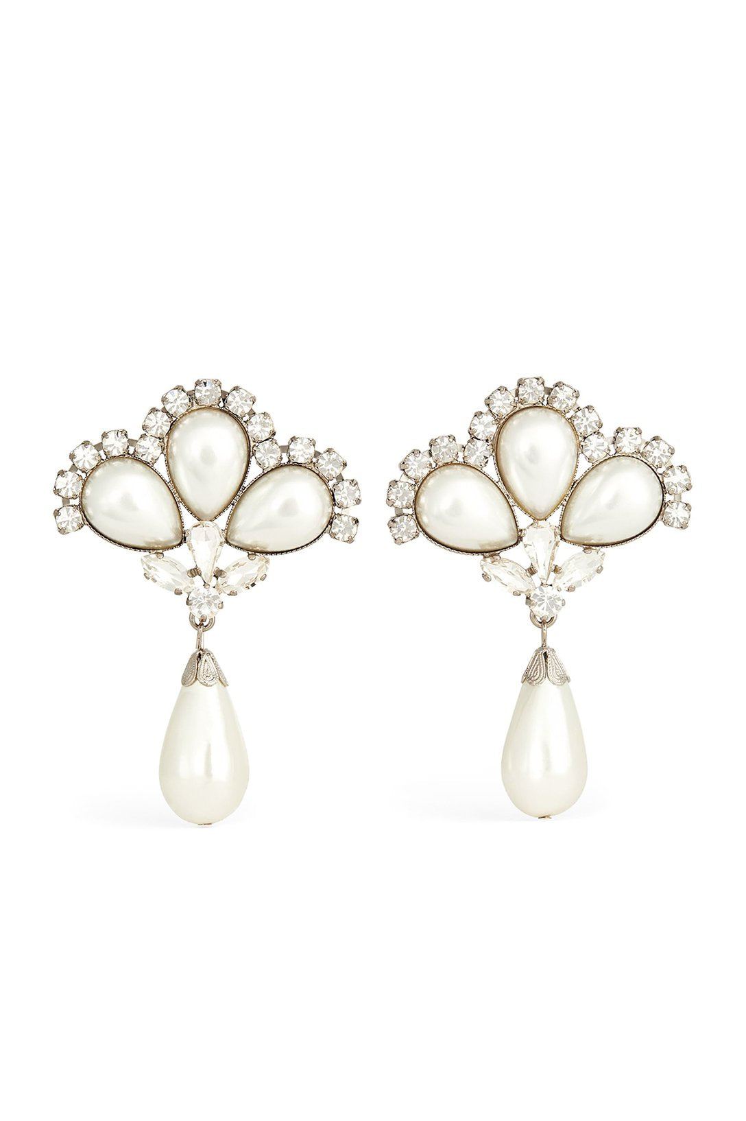 Elegante Statement Ohrringe mit Kristall